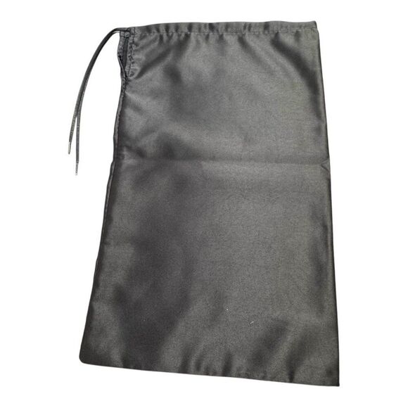 Prada Blue Satin Dust Bag Authentic Drawstring Nylon Accessory Storage 8x13.5 - Picture 3 of 5